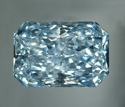 Fancy blue diamond gemstone image